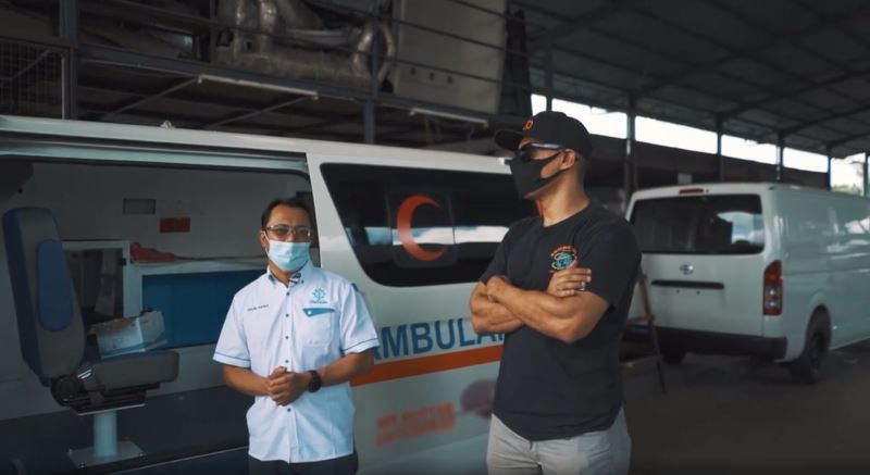 altimet is offering his company’s van to be transformed into an ambulance!