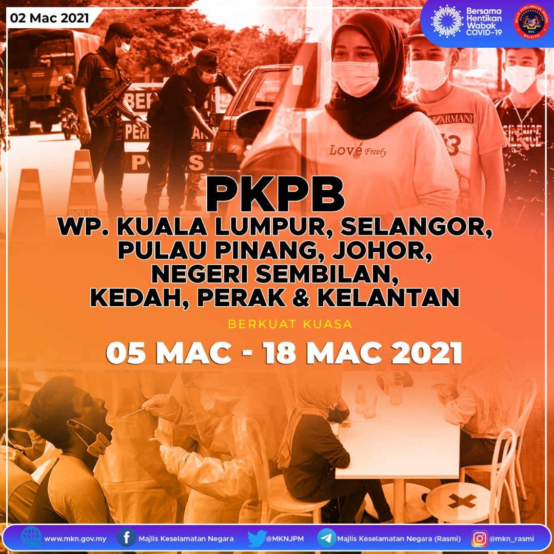 lapan negeri laksana pkpb, rentas negeri masih dilarang