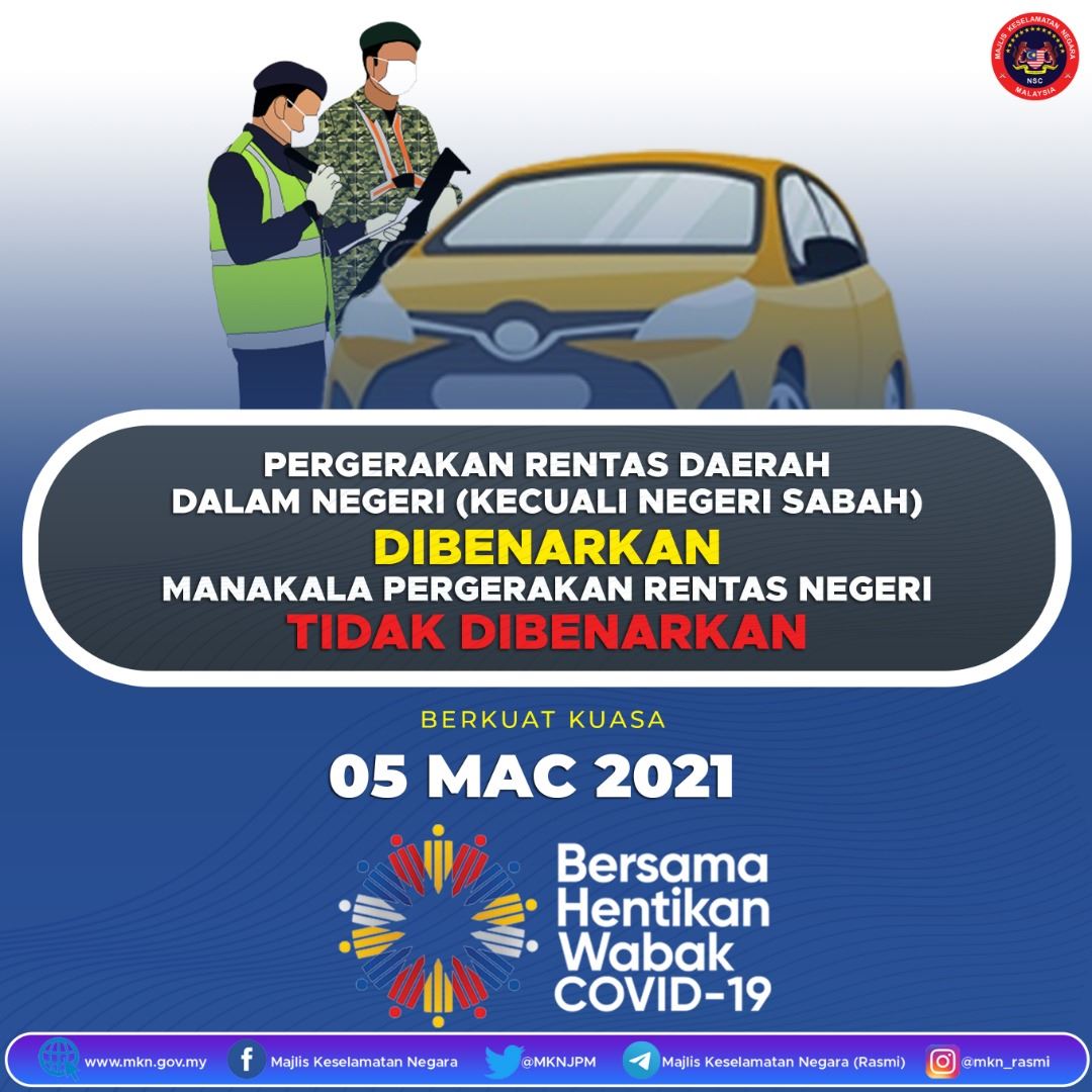 lapan negeri laksana pkpb, rentas negeri masih dilarang