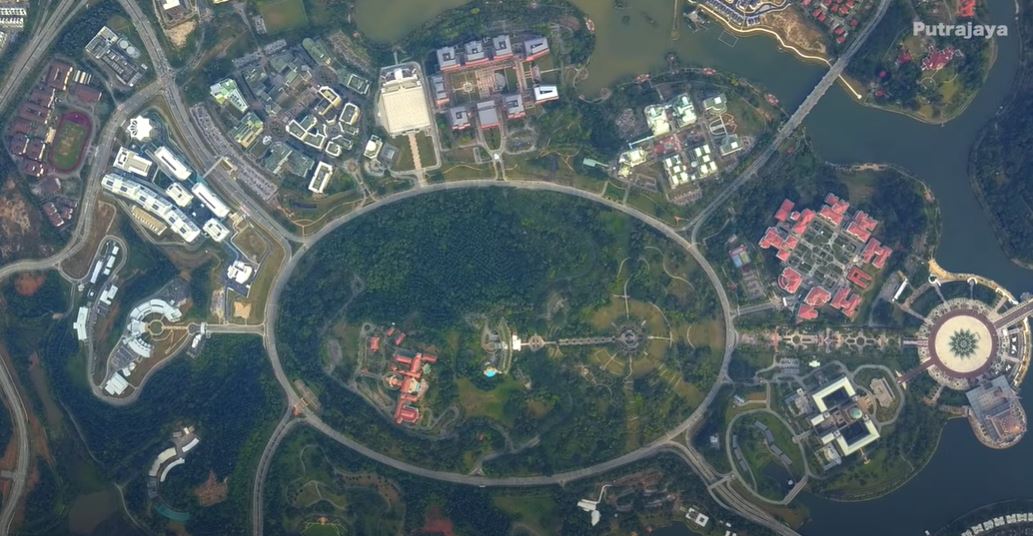‘roundabout’ terbesar di dunia rupanya terletak di putrajaya!