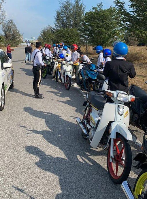 63 spm candidates fined for “celebrating” final exam day on the road 