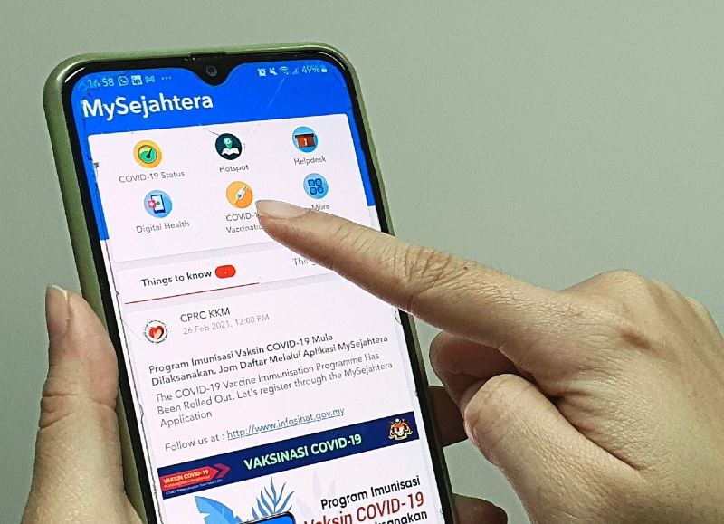 you don’t need to resubmit your vaccination registration via mysejahtera