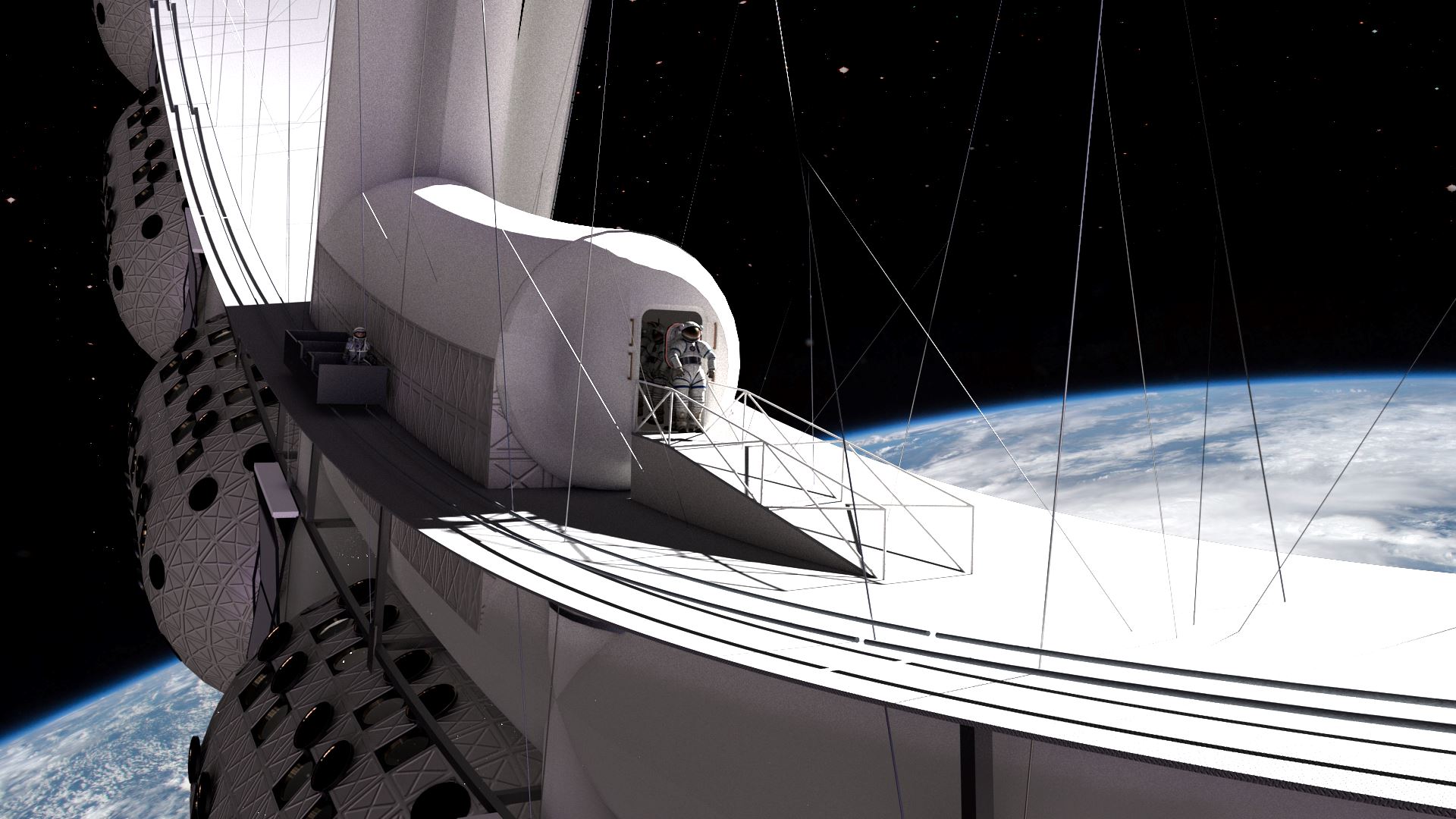 a stay at the first space hotel will cost you rm20 million for 3½ days in orbit