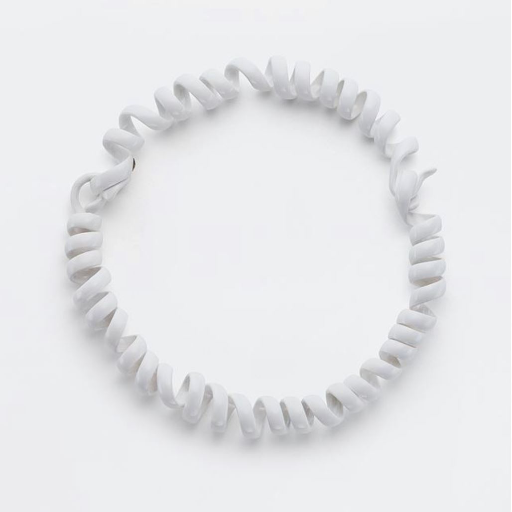 this necklace that looks like a phone cord is worth over rm9,500