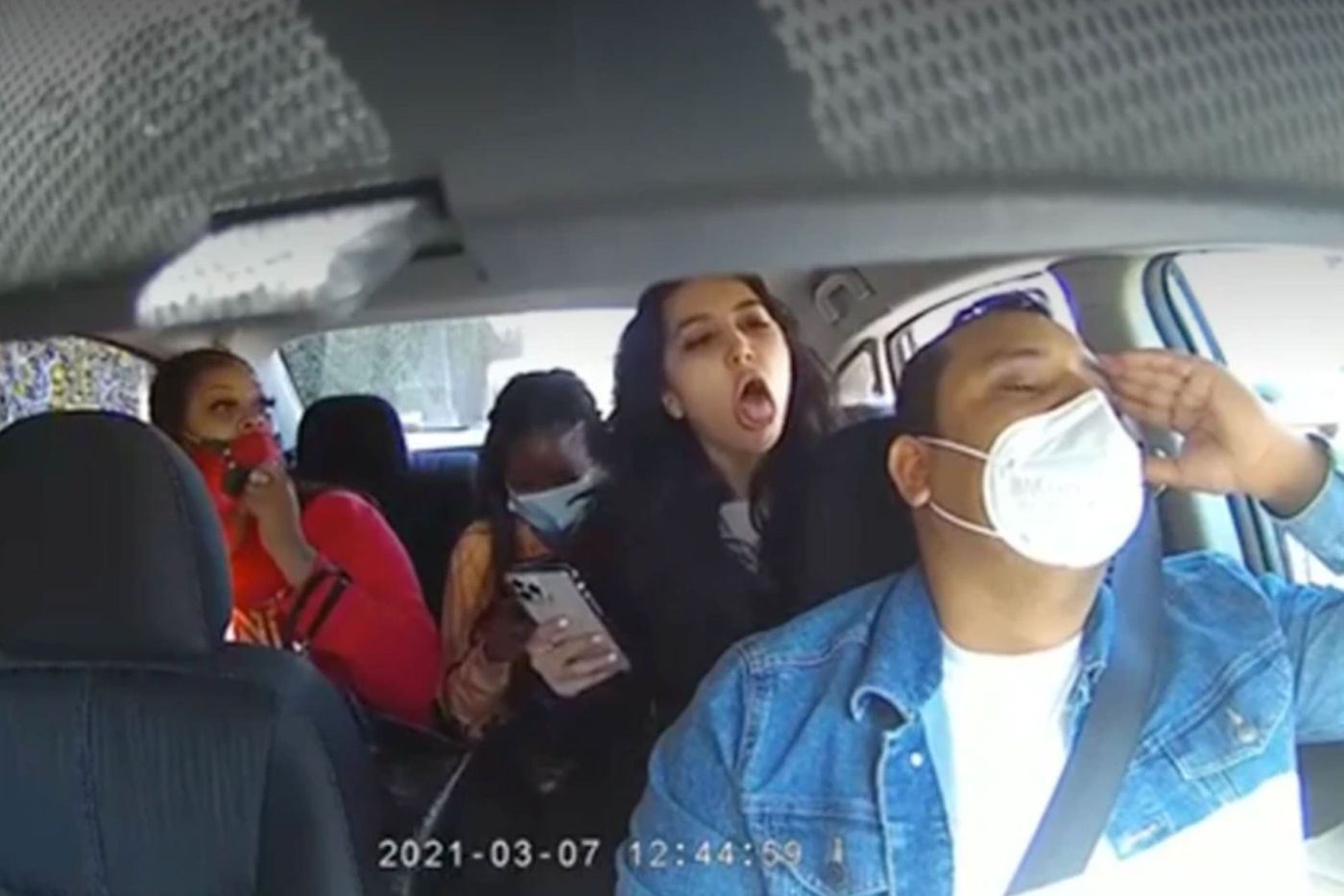 asian ride-hailing driver coughed on and pepper sprayed by riders