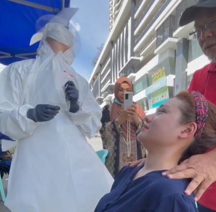 bakal bernikah esok, risteena terketar-ketar buat ujian calitan