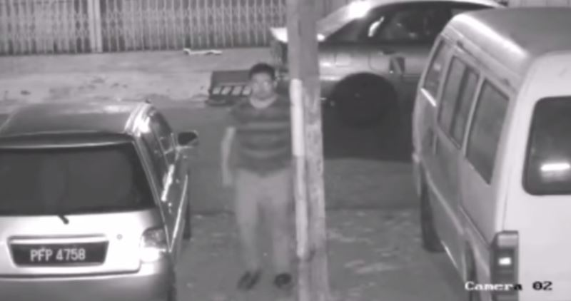 pdrm is looking for a man who killed a dog using a bow and arrow