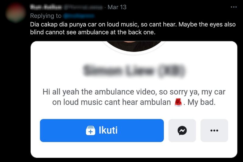 video of car blocking an ambulance’s way goes viral, car owner apologises