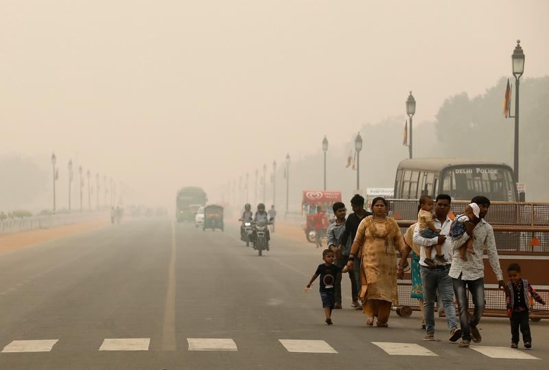 new delhi is world’s most polluted city for the third year in a row