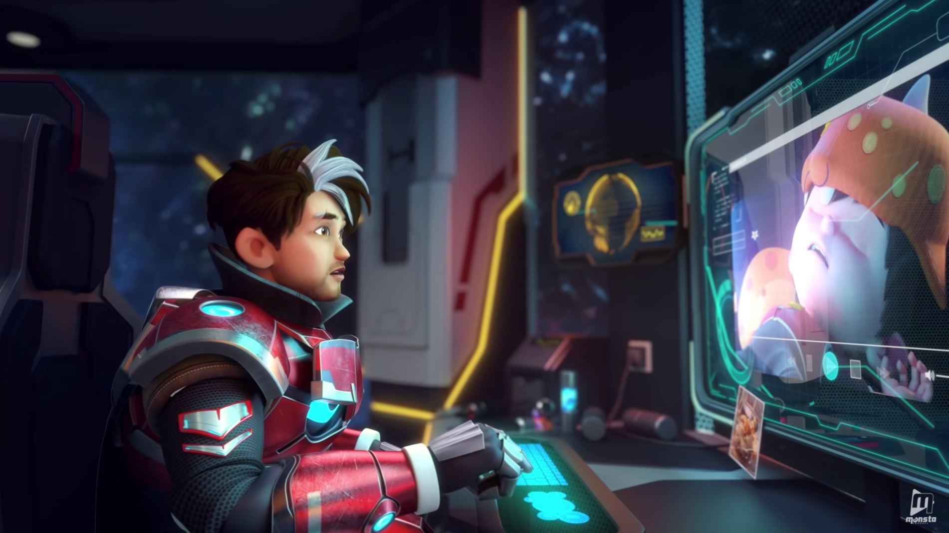 tayangan khas boboiboy sempena ulang tahun ke-10, penonton sebak tengok babak boboiboy dengan bapanya