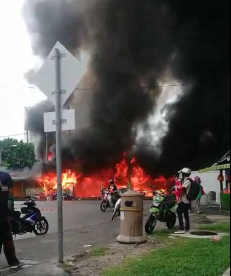 over 40 stalls destroyed in yesterday’s pasar dato keramat fire