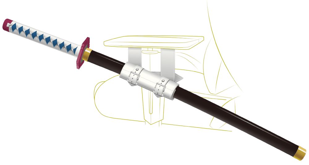 there’s now an official “demon slayer” gaming chair that comes with a built in katana!