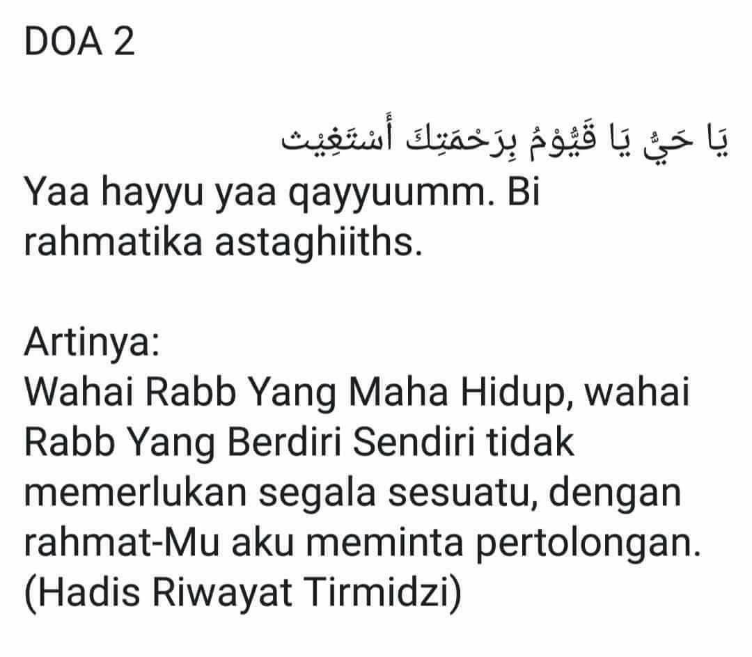 rasa resah, sedih, takut atau stres, boleh baca 7 doa pendek ini!