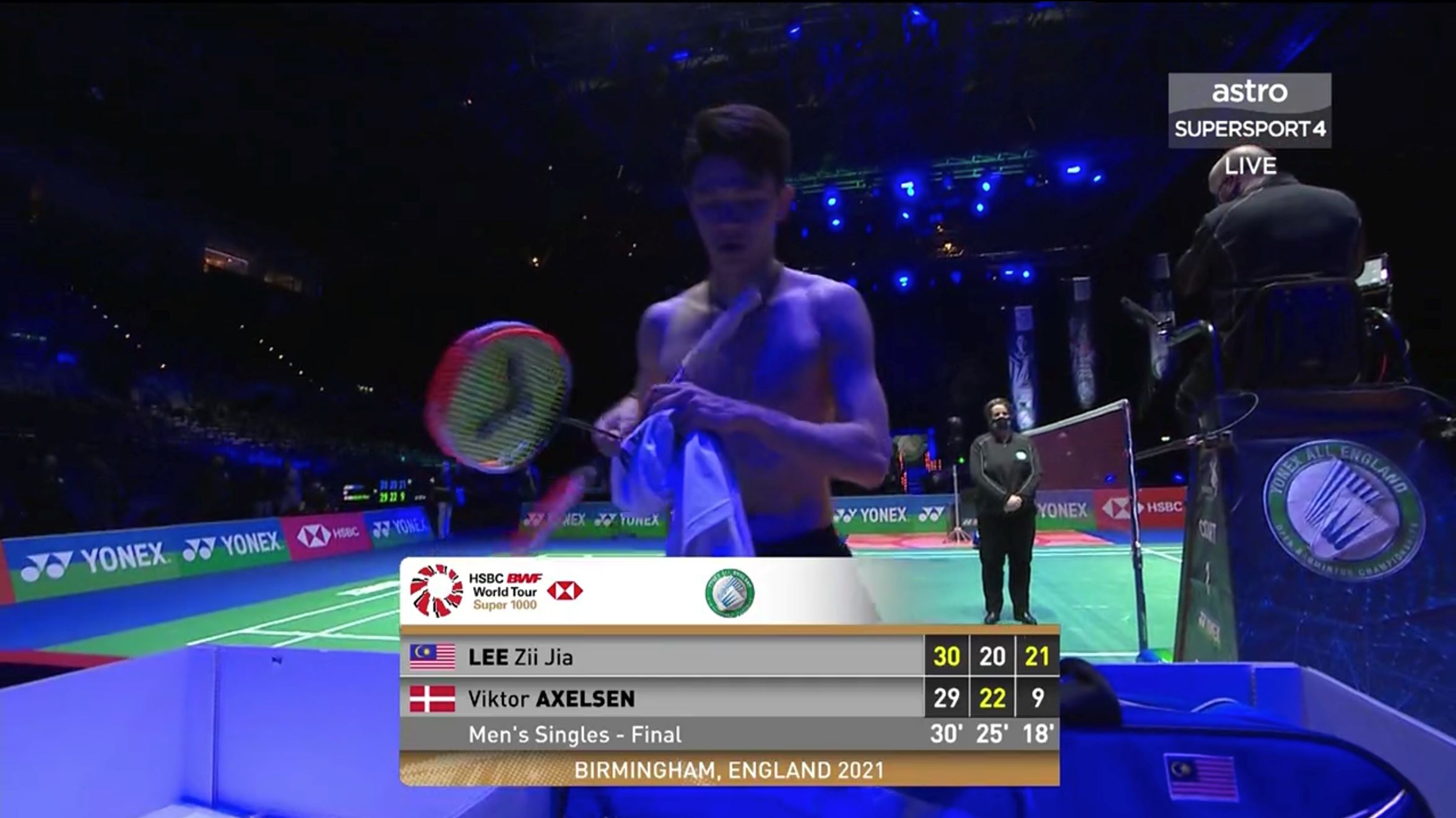 🔥恭喜❗️李梓嘉夺下首座「全英赛冠军」🏸️