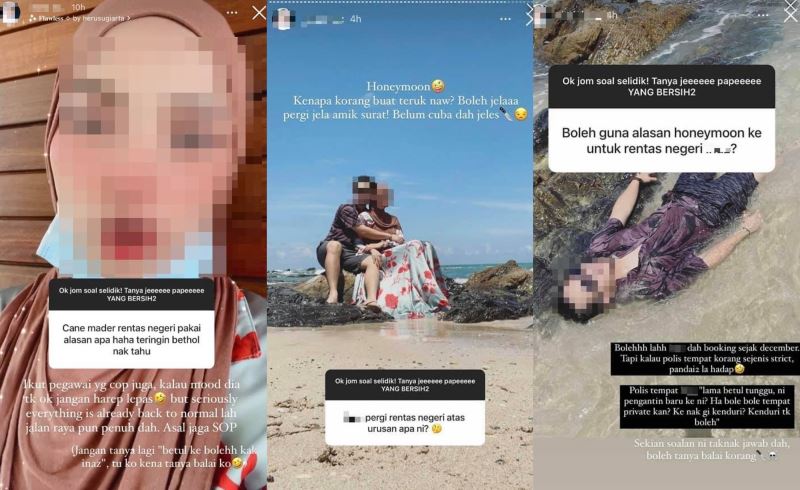 couple who went for a “honeymoon trip” actually had permission to cross state!