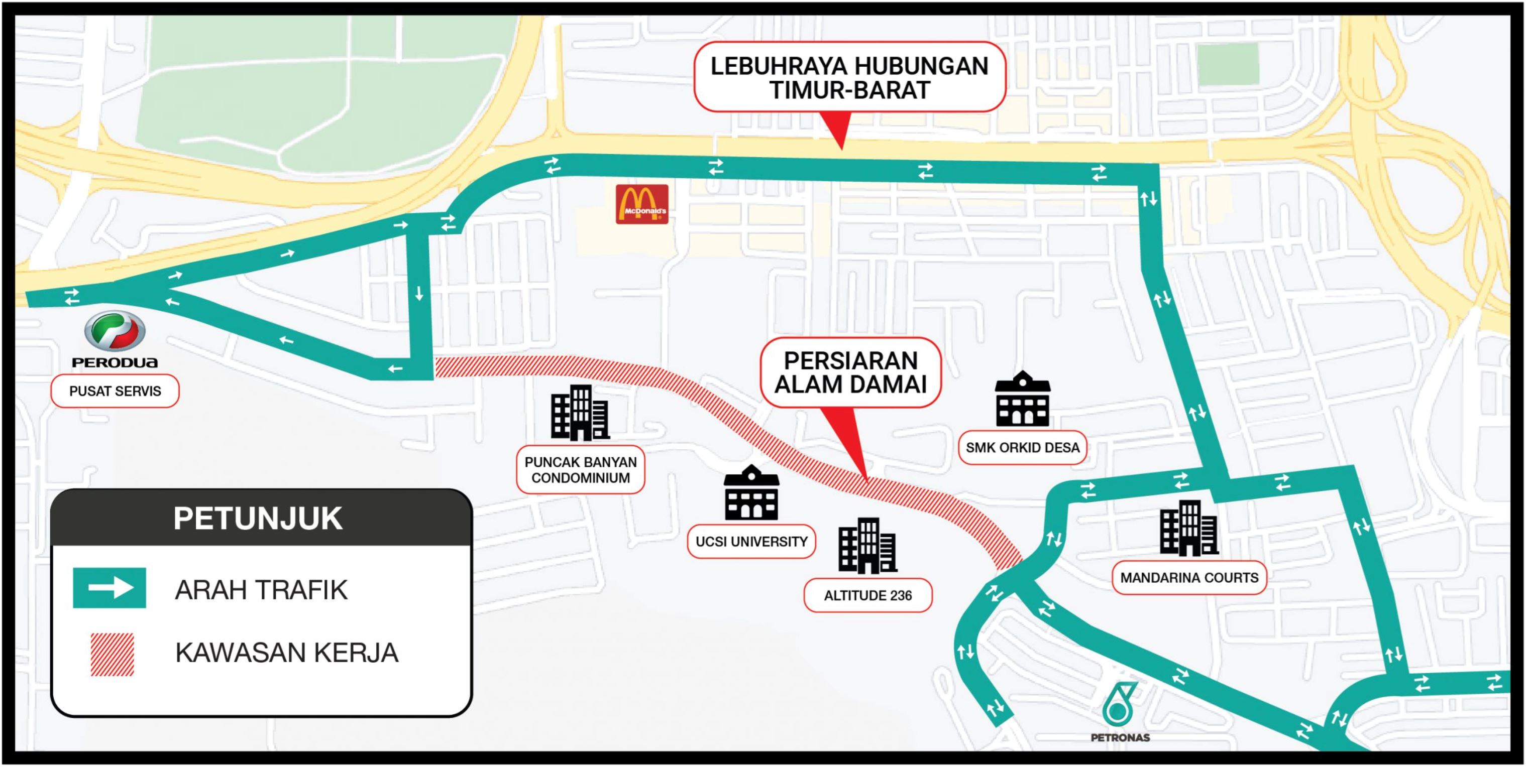 sebahagian kren jatuh, ragut 3 nyawa