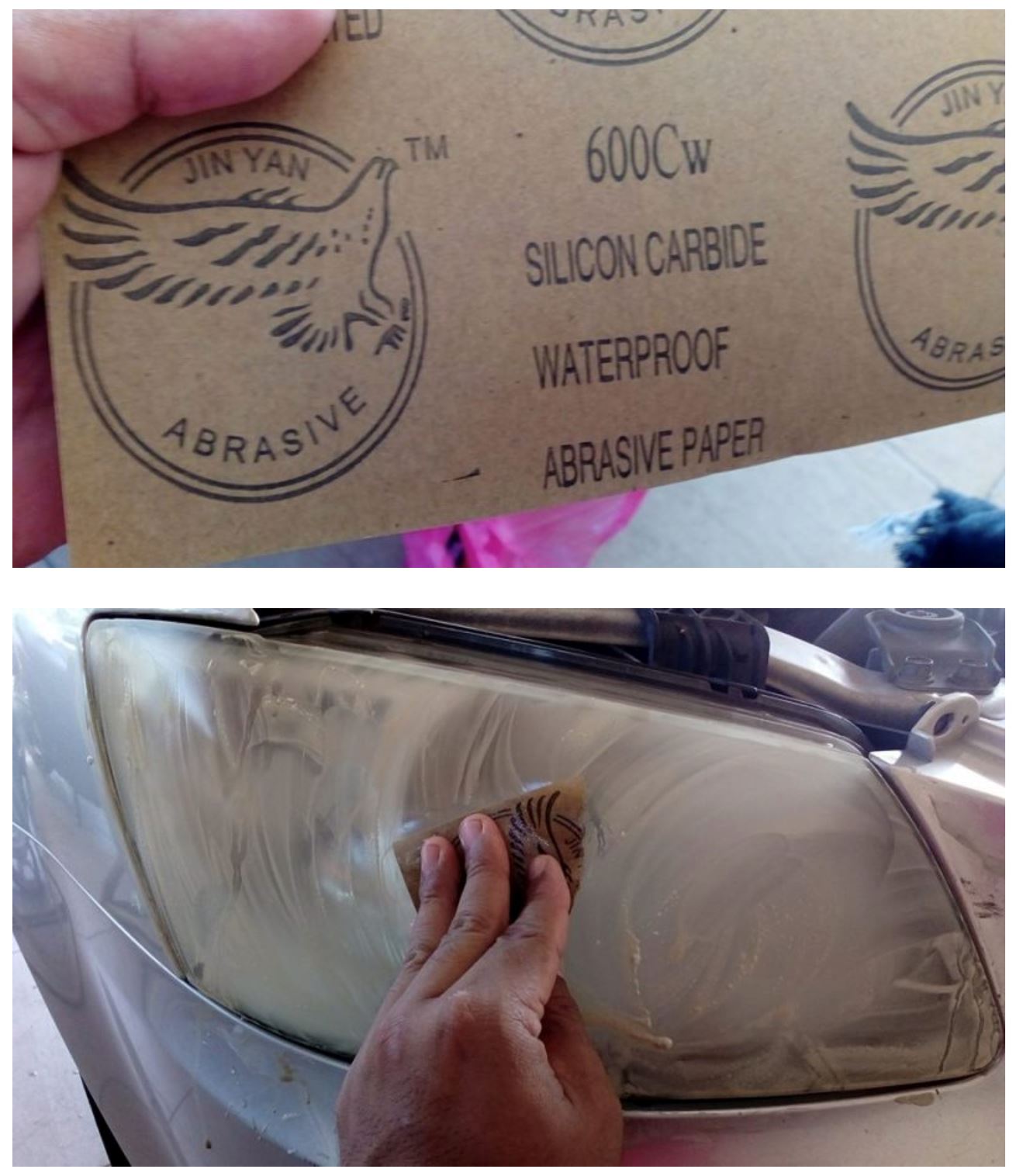 kilatkan sendiri lampu depan kereta yang kabur dengan modal bawah rm15 