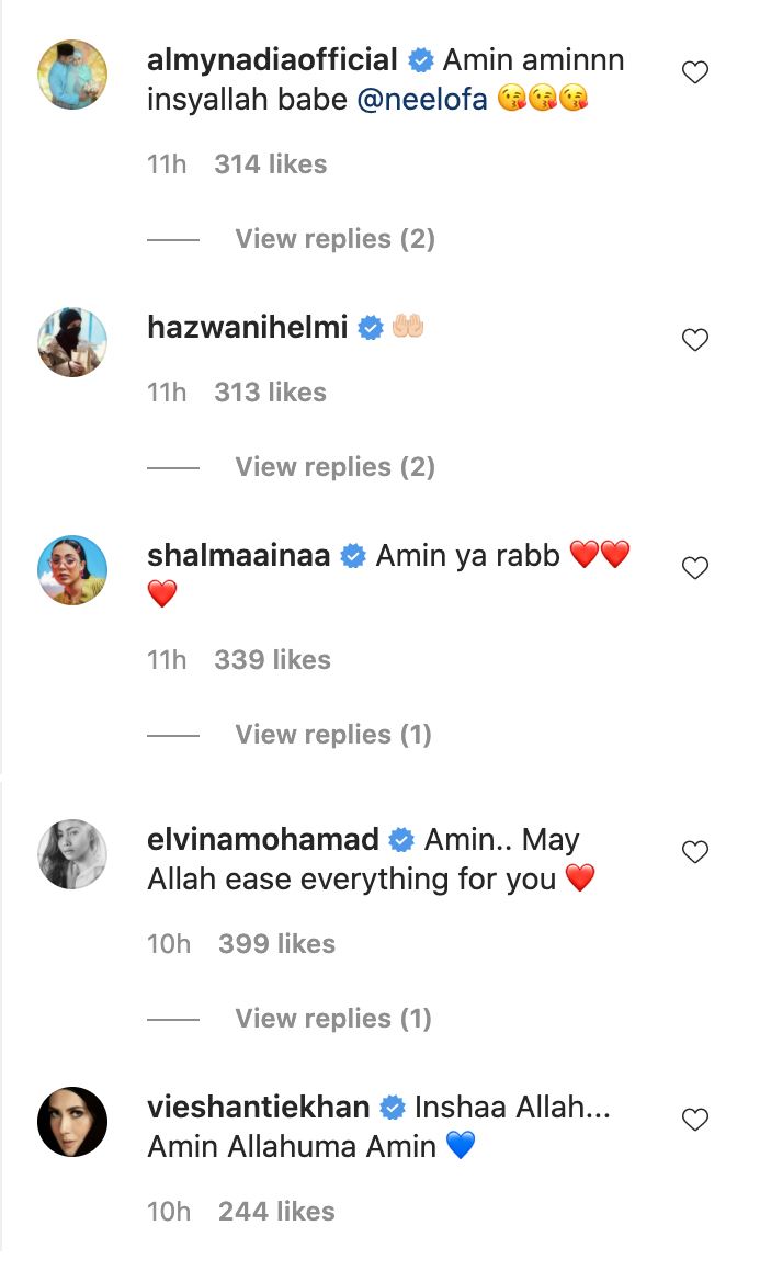 “mudahkanlah bagiku urusanku,” neelofa beri bayangan bakal nikah tak lama lagi, mohon doa orang ramai 