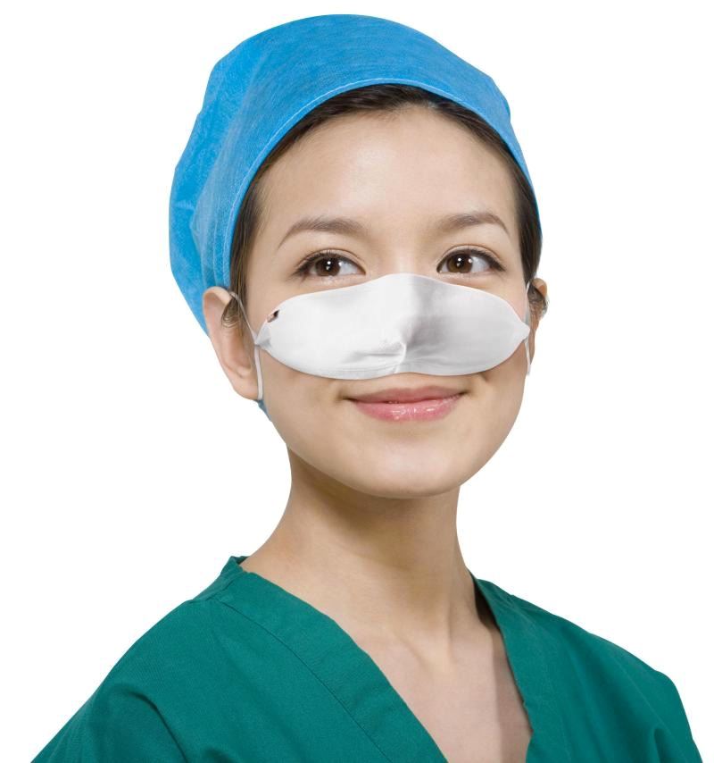 researchers create nose-only mask to protect you while eating and drinking