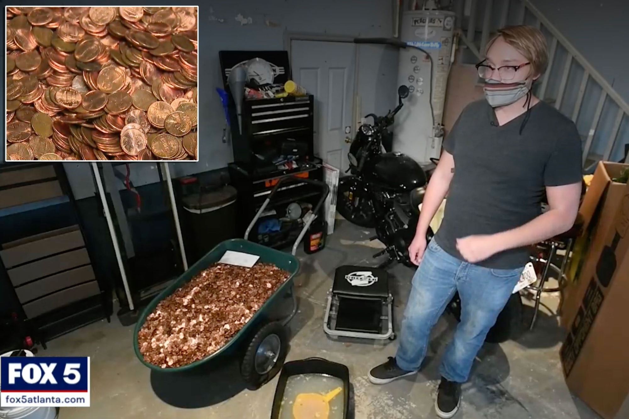 ‘childish’ company pays employee’s last check in coins covered in grease