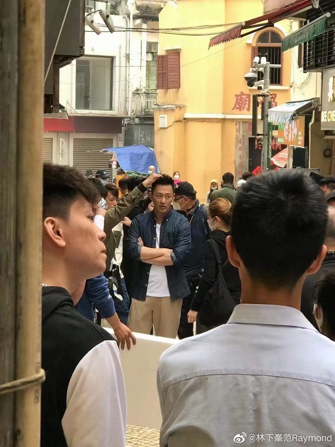 【多图】《黑金风暴》路透照曝光❗️演员阵容公开：林峯、梁竞徽、连诗雅、蔡思贝