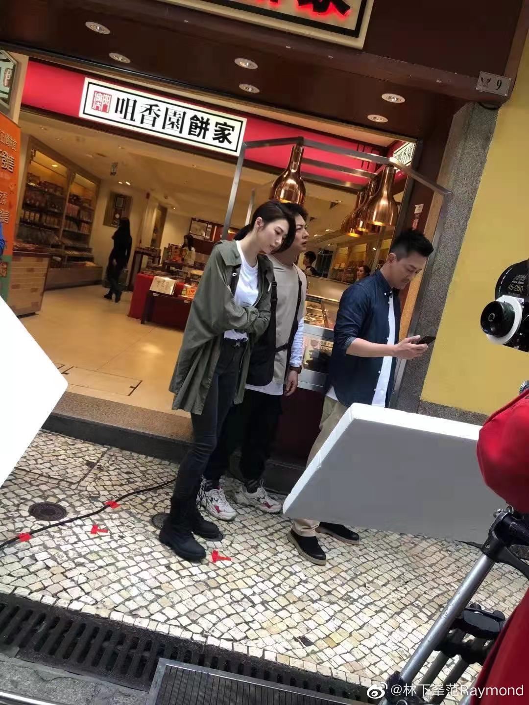 【多图】《黑金风暴》路透照曝光❗️演员阵容公开：林峯、梁竞徽、连诗雅、蔡思贝