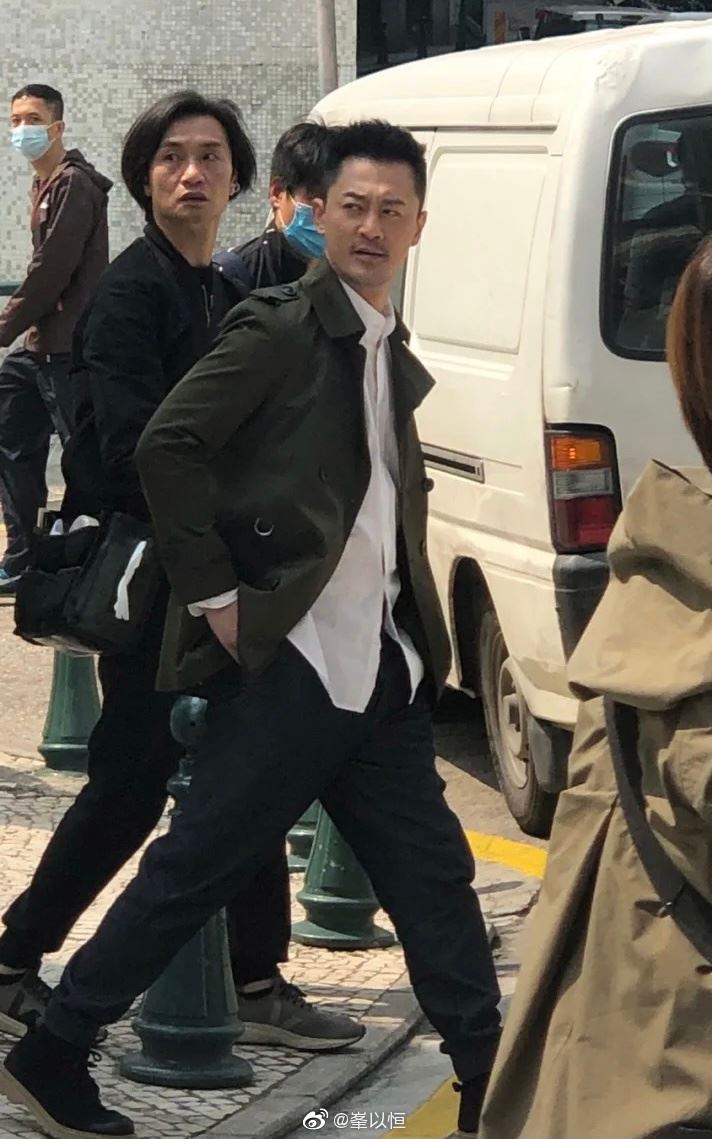 【多图】《黑金风暴》路透照曝光❗️演员阵容公开：林峯、梁竞徽、连诗雅、蔡思贝