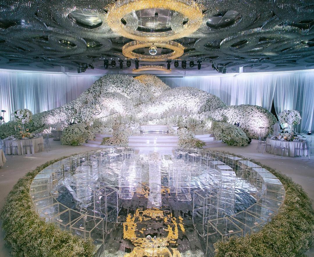 gunung pertemuan adam dan hawa, jabal rahmah jadi sumber inspirasi bagi pelamin neelofa & pu riz!