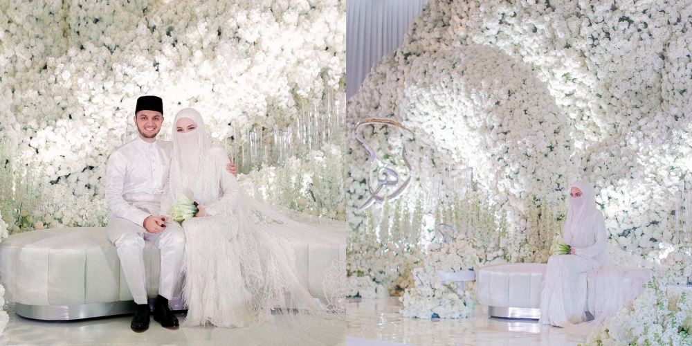 gunung pertemuan adam dan hawa, jabal rahmah jadi sumber inspirasi bagi pelamin neelofa & pu riz!