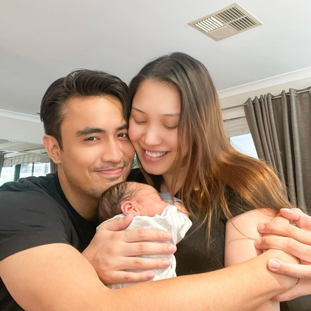ayah bersyukur zahirah macwilson, aiman dan baby isaac selamat pulang ke malaysia!