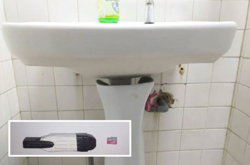 pen-shaped camera found in women’s bathroom in gombak factory