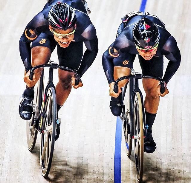 shah firdaus jelmaan zii jia sukan berbasikal