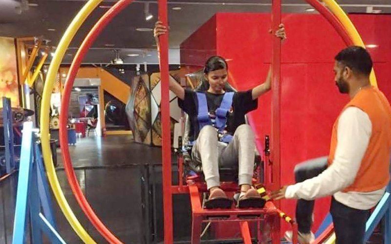 ‘dare to dream and dare to fail’, a motto that this aspiring astronaut lives by