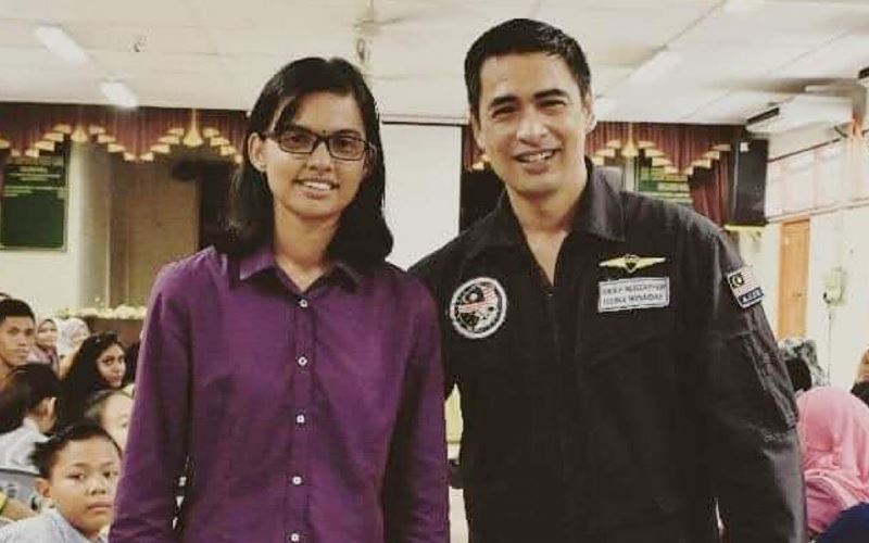 ‘dare to dream and dare to fail’, a motto that this aspiring astronaut lives by