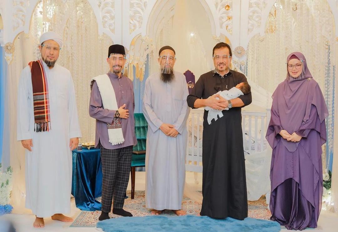 siti nurhaliza mohon maaf, tampil jelas penganjuran majlis tahnik anaknya