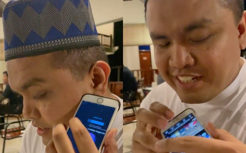 wow! hebatnya azmi, danial zaini kongsi cara azmi saat guna telefon