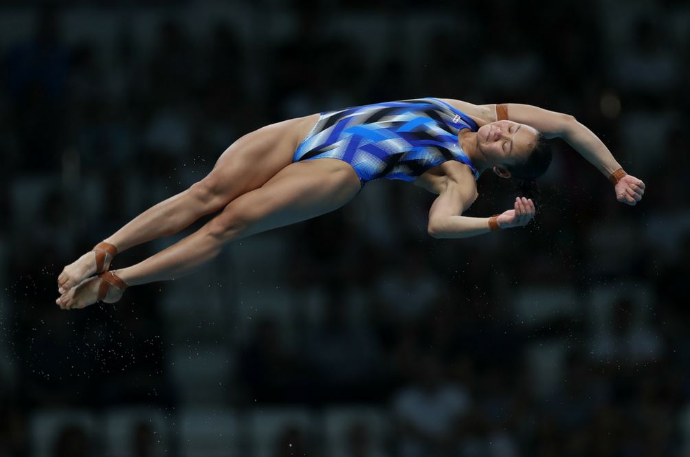 pandelela rinong creates history by winning malaysia’s first gold in diving world cup
