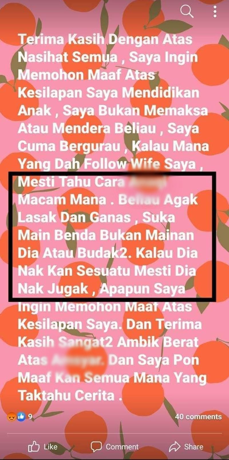 mom gives vape to her baby, asks m’sians to mind their business