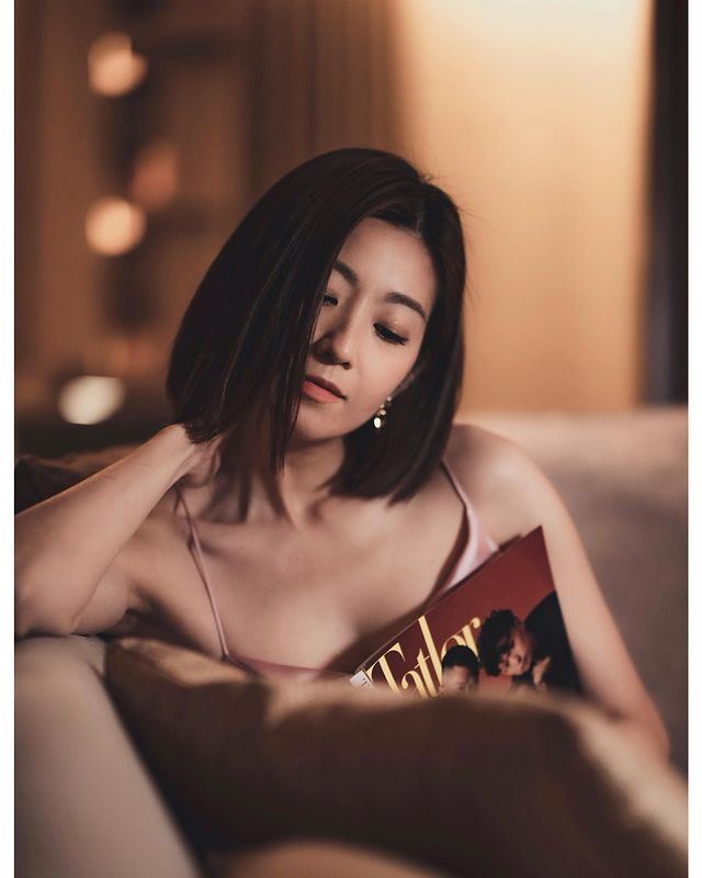 【多图】陈自瑶大派福利❗️「吊带睡衣」女人味满泻🔥