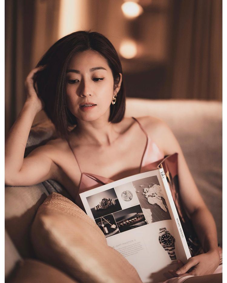 【多图】陈自瑶大派福利❗️「吊带睡衣」女人味满泻🔥