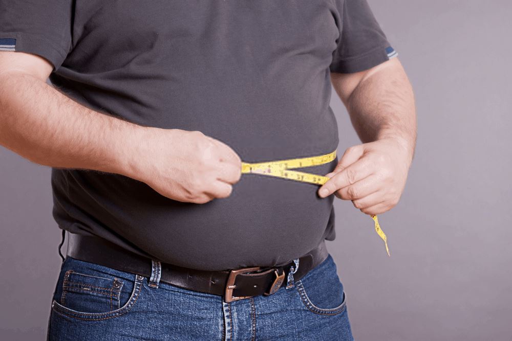 belly fat actually doubles your death risk