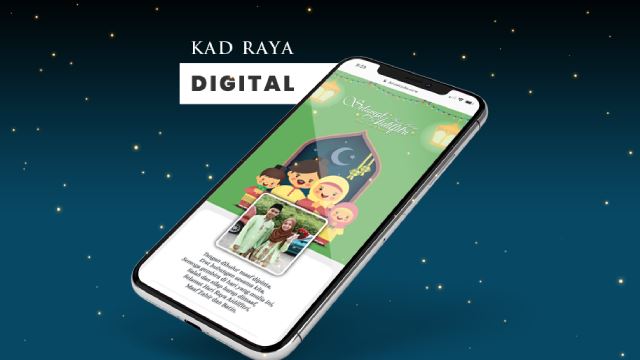 teknologi semakin canggih, kad ucapan raya digital jadi ‘trend’