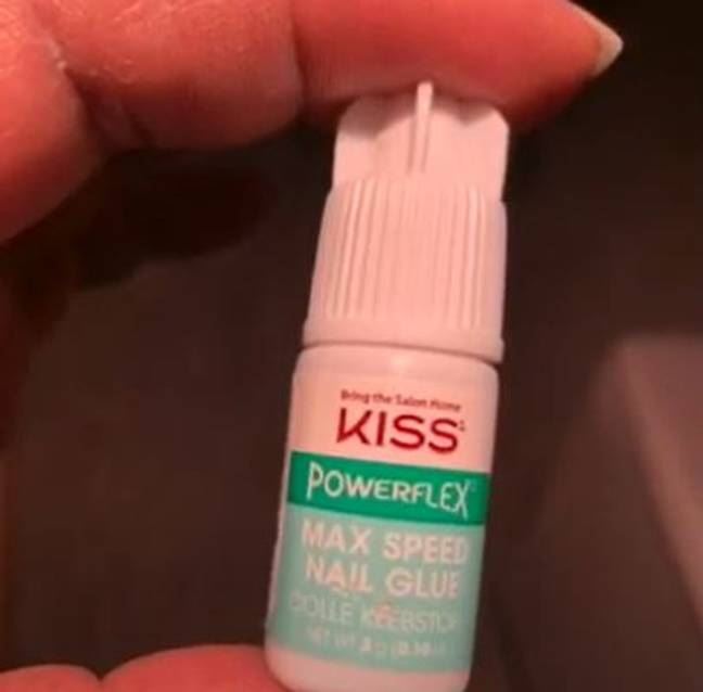 woman almost loses vision after mistaking glue for eye drops