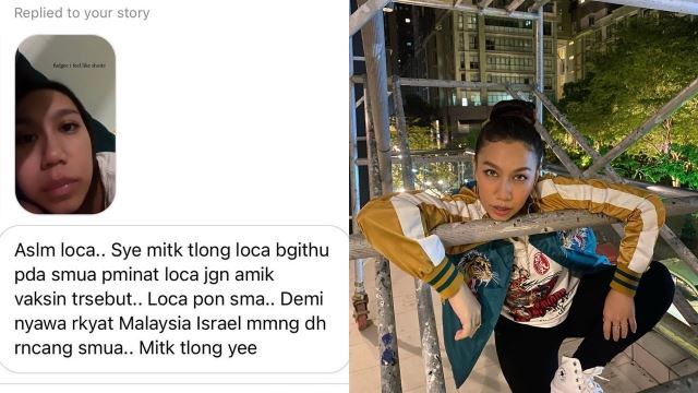 “tolong ambil vaksin covid-19”, loca b tidak endah komen netizen golongan anti vaksin