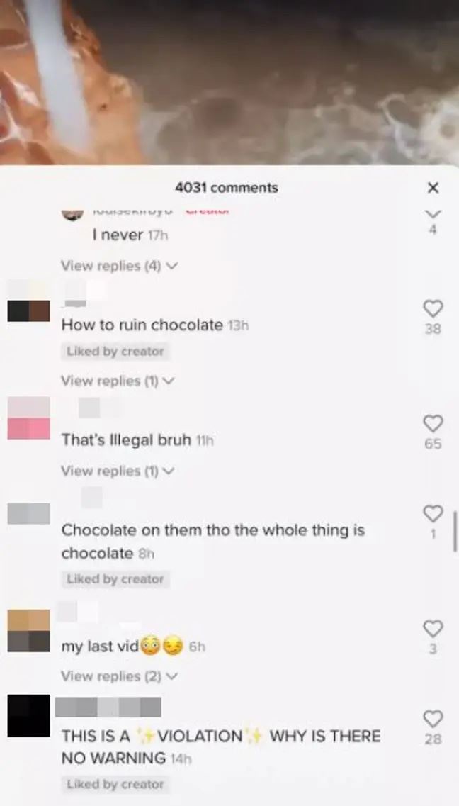 tak suka manis sangat, wanita ini cuci dulu coklat sebelum makan