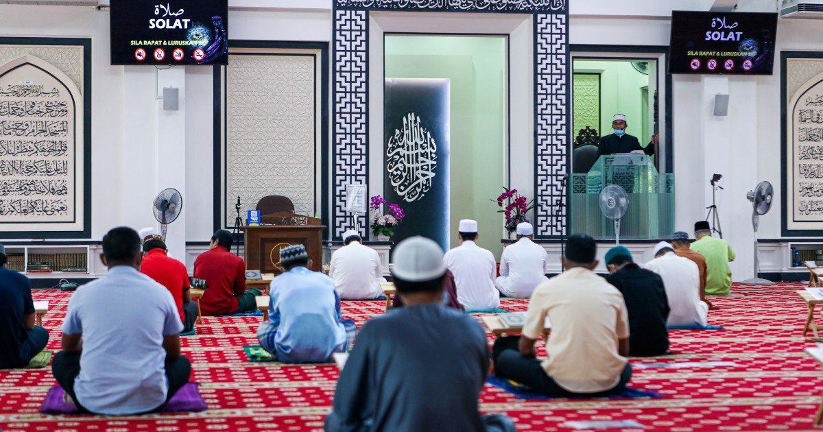 apakah hukum meninggalkan solat jumaat di masjid ketika pkp?