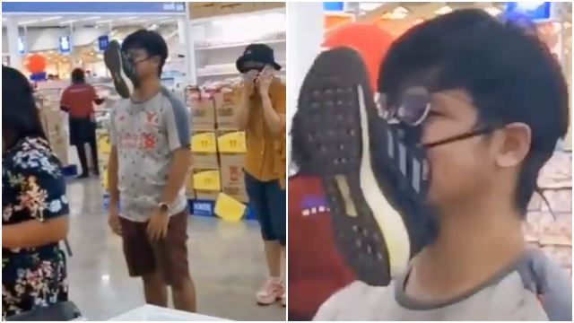 taiwanese-man-tie-shoe-face-mask-forget-viral-funny-2.jpg