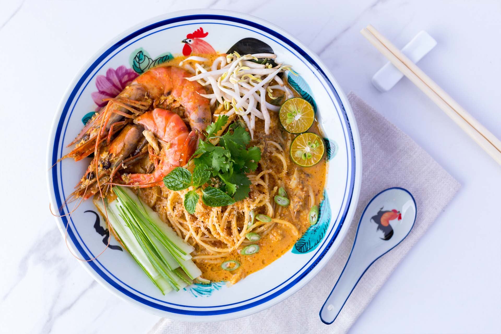 ‘perang laksa’ jadi trending, warganet kongsi foto laksa masing-masing