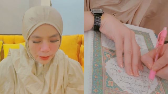 wanita menangis teresak-esak sebak peluk islam selepas kaji kitab suci al-quran