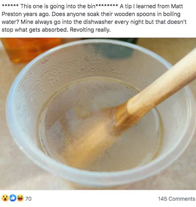 have you deep-cleaned your wooden spoons yet? 